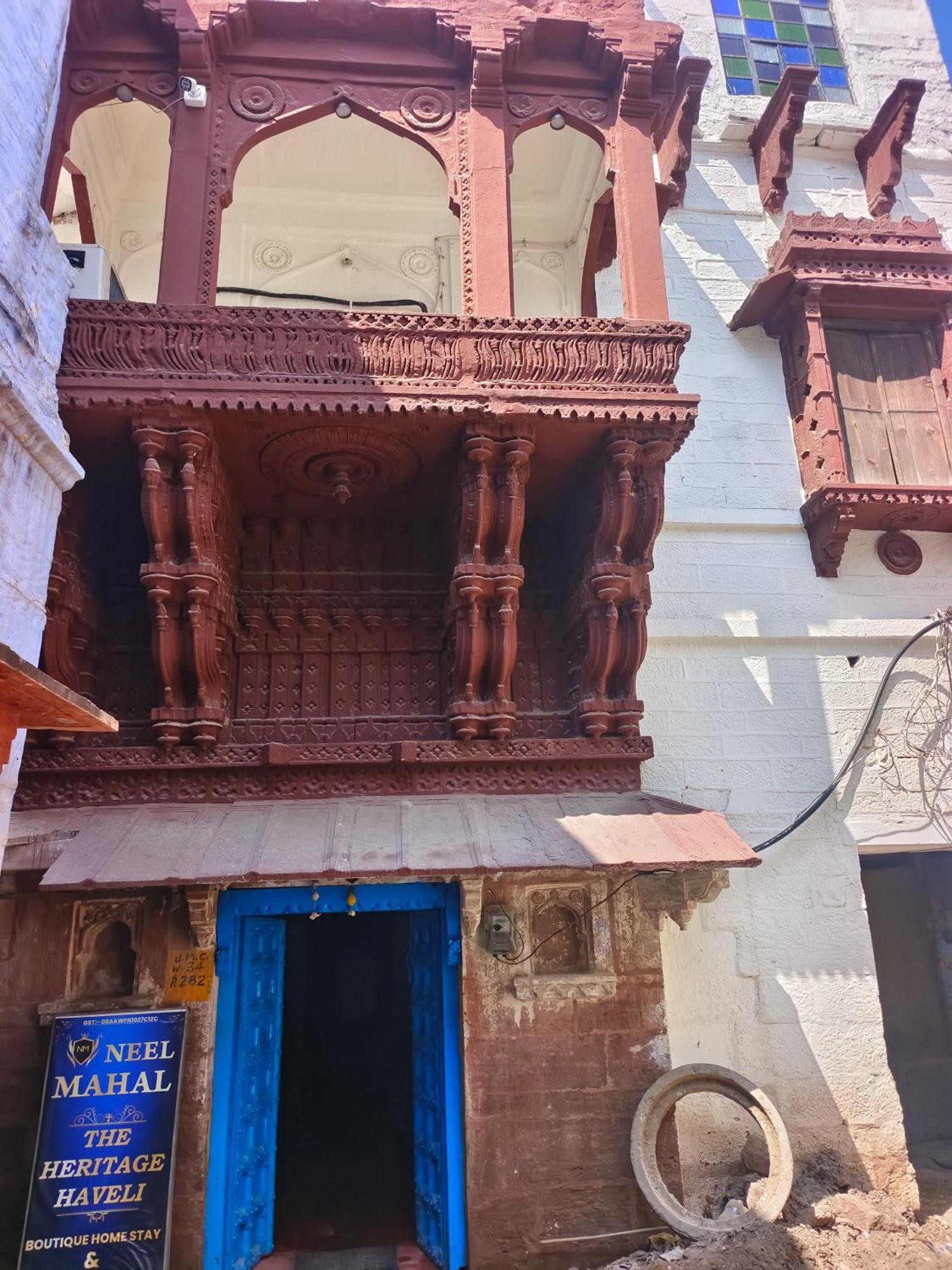 Neel Mahal The Heritage Haveli Jodhpur  Eksteriør bilde